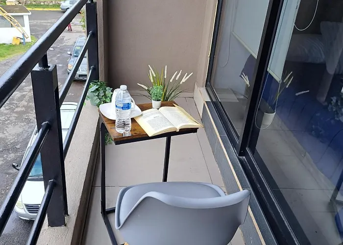 Apartment S02 Max Premium Frente Al Tec Cem Cocineta Wifi Balcon Parking Terraza